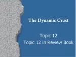 The Dynamic Crust - slide 1