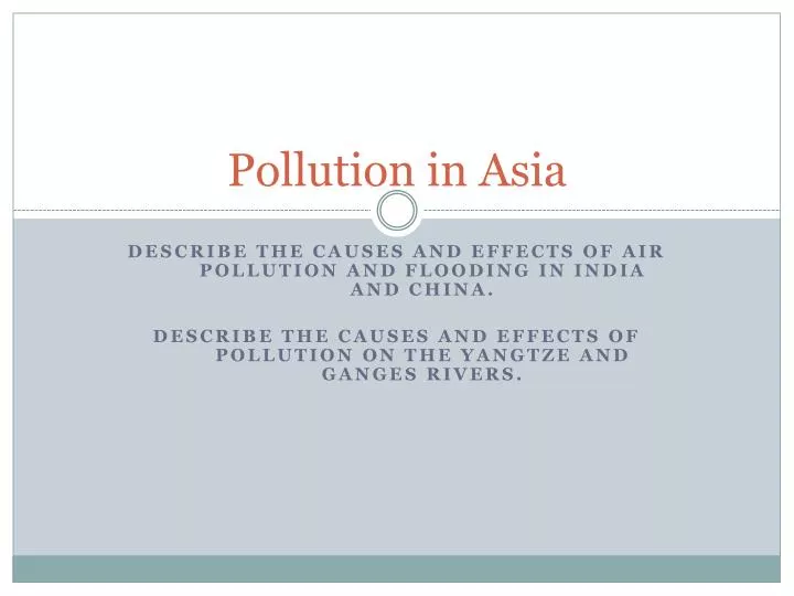 pollution in asia