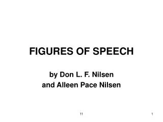 FIGURES OF SPEECH