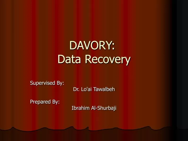 davory data recovery