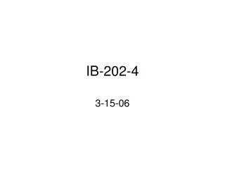 IB-202-4