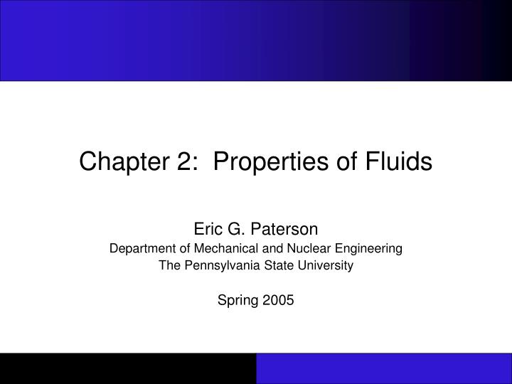 chapter 2 properties of fluids