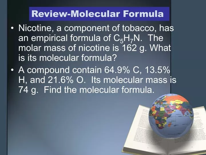 review molecular formula