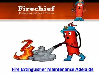 Fire Extinguisher Maintenance Adelaide