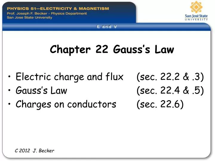chapter 22 gauss s law