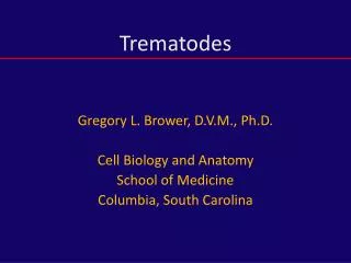 Trematodes