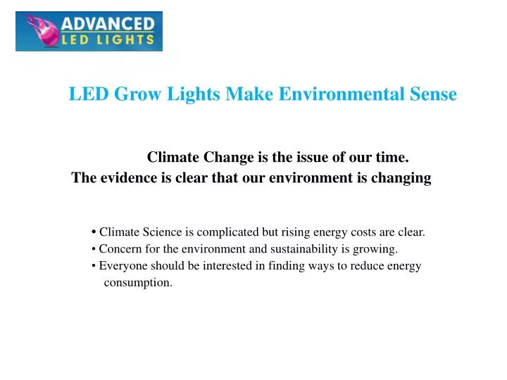 led grow lights make environmental sense