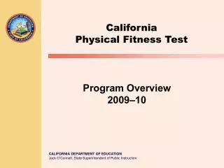California Physical Fitness Test