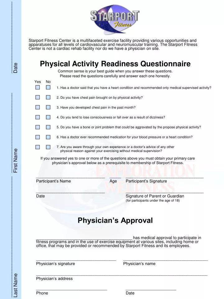 physician s approval