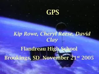 What is GPS???
