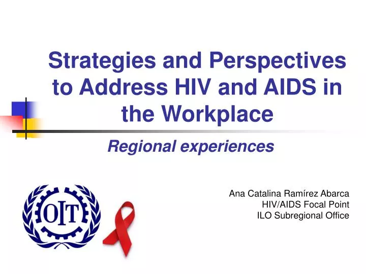 strategies and perspectives to address hiv and aids in the workplace