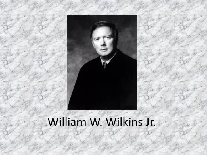 william w wilkins jr