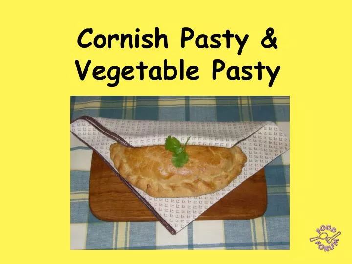 cornish pasty vegetable pasty