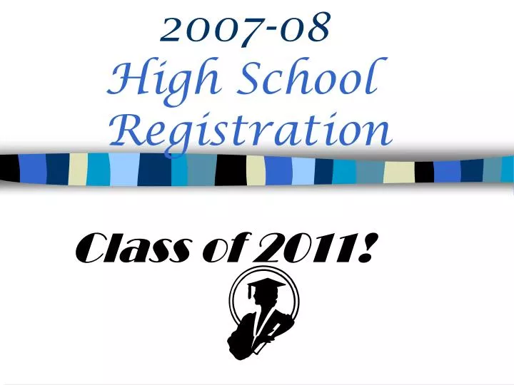 2007 08 high school registration
