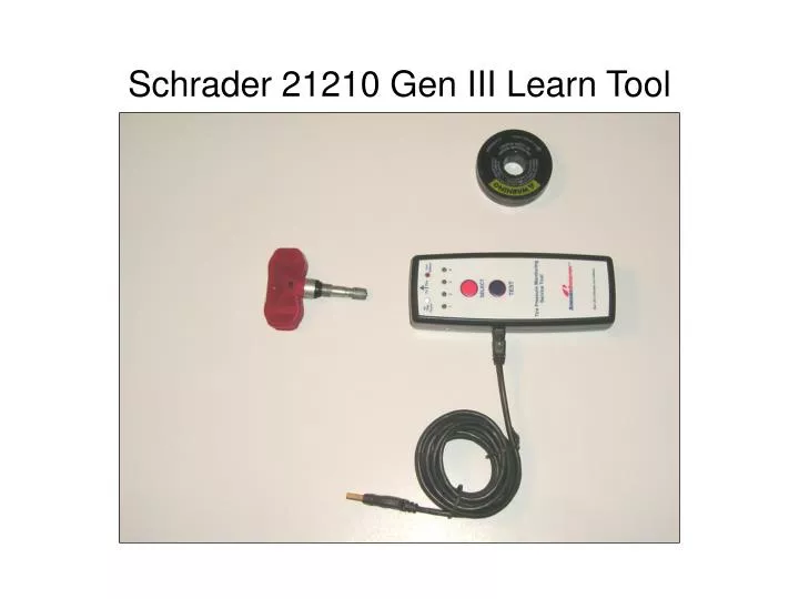 schrader 21210 gen iii learn tool