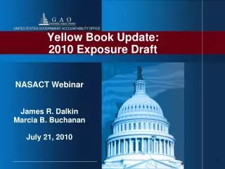 Yellow Book Update: 2010 Exposure Draft