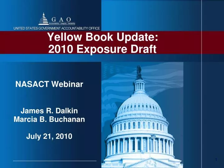 yellow book update 2010 exposure draft