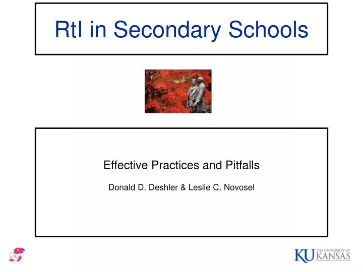 rti in secondary schools