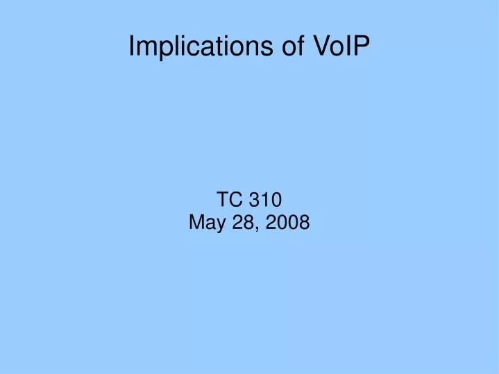 tc 310 may 28 2008