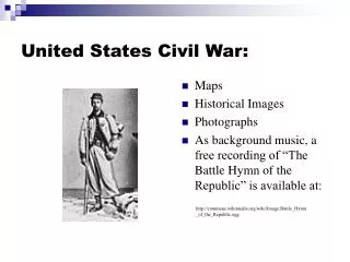 United States Civil War: