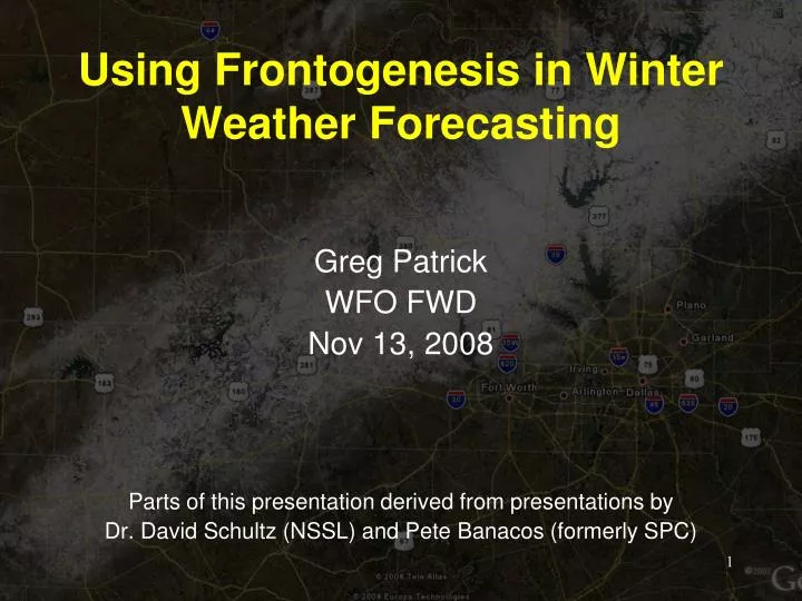 using frontogenesis in winter weather forecasting