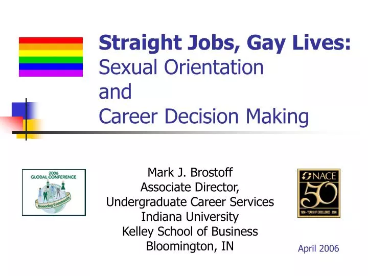 straight jobs gay lives sexual orientation and career decision making
