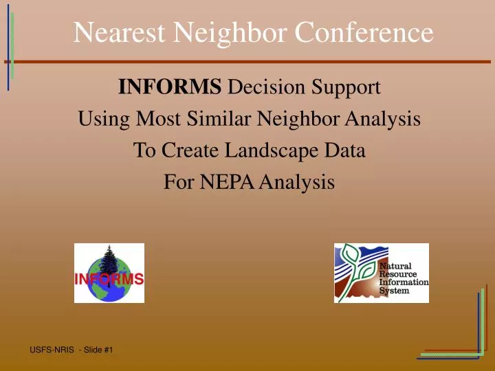nearest neighbor conference