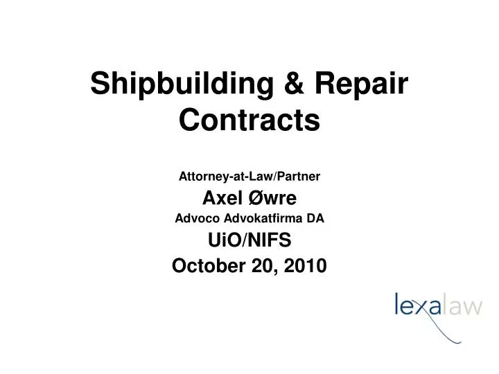shipbuilding repair contracts