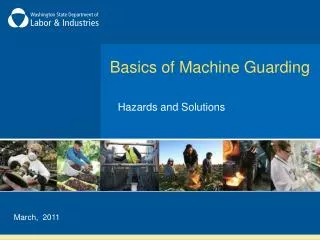 Basics of Machine Guarding