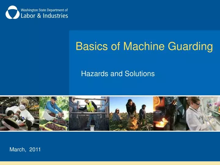 basics of machine guarding