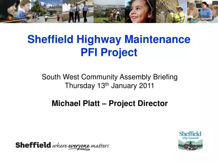 sheffield highway maintenance pfi project