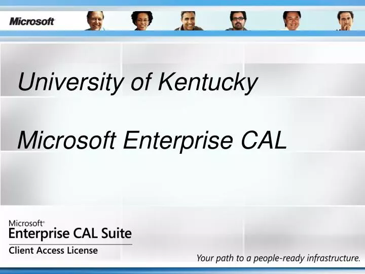 university of kentucky microsoft enterprise cal