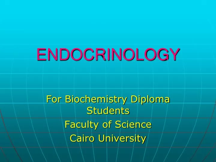 endocrinology