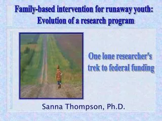 Sanna Thompson, Ph.D.