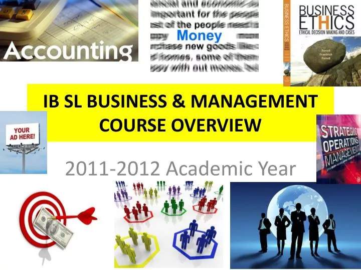 ib sl business management course overview