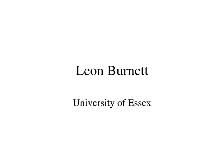 leon burnett