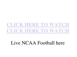 Air Force vs Army Live Football Streaming NCAA 2010 Online O