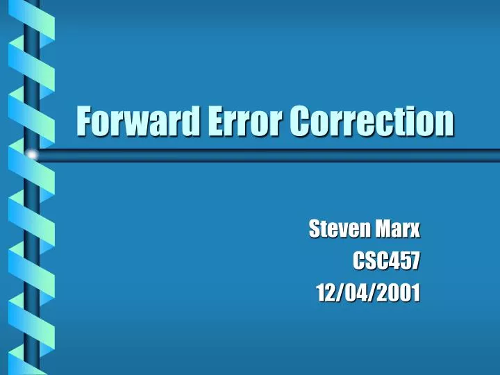forward error correction
