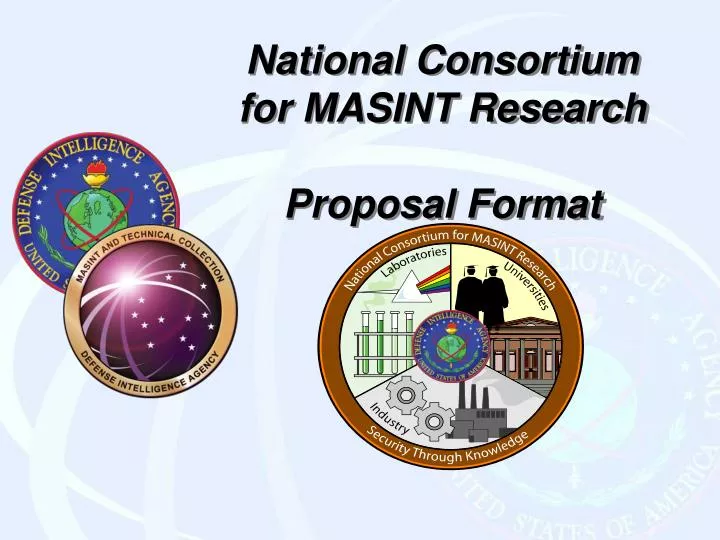 national consortium for masint research proposal format