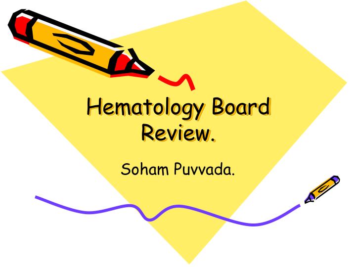 hematology board review