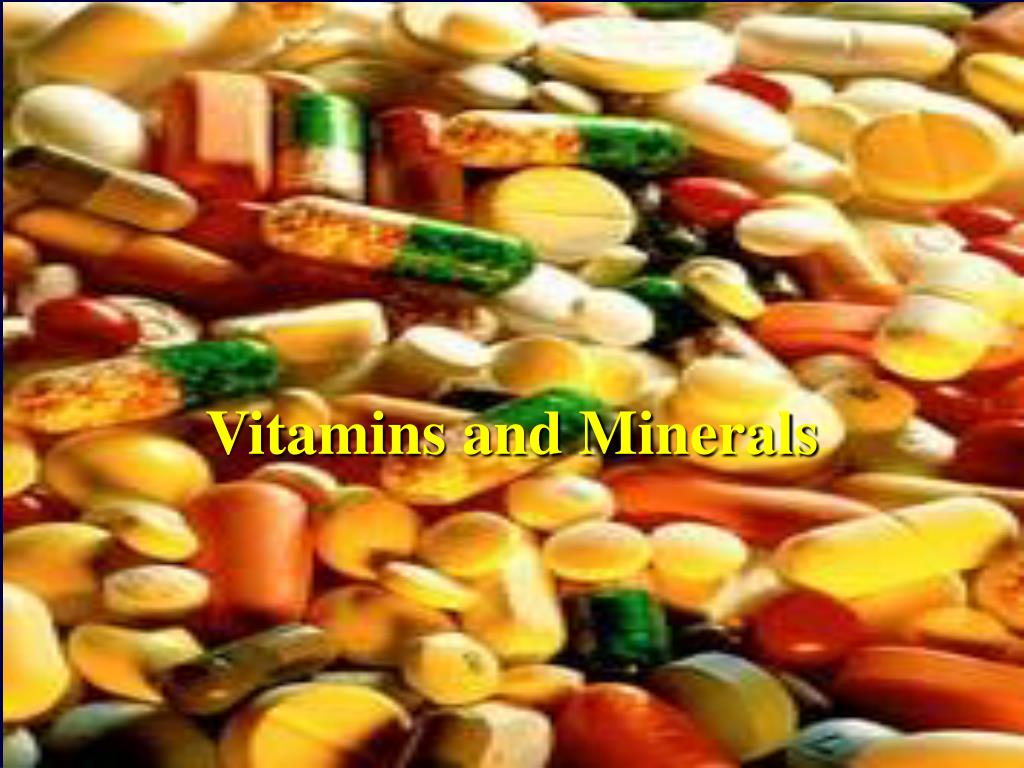 PPT - Vitamins and Minerals PowerPoint Presentation, free download - ID ...