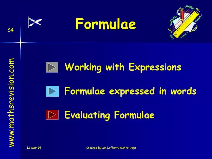 formulae