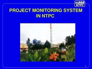 PROJECT MONITORING SYSTEM IN NTPC