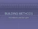 BUILDING METHODS - slide 1