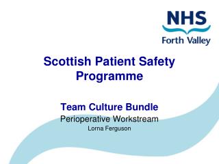 Scottish Patient Safety Programme