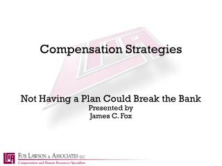 Compensation Strategies