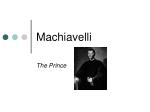 Machiavelli - slide 1