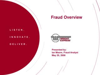 Fraud Overview