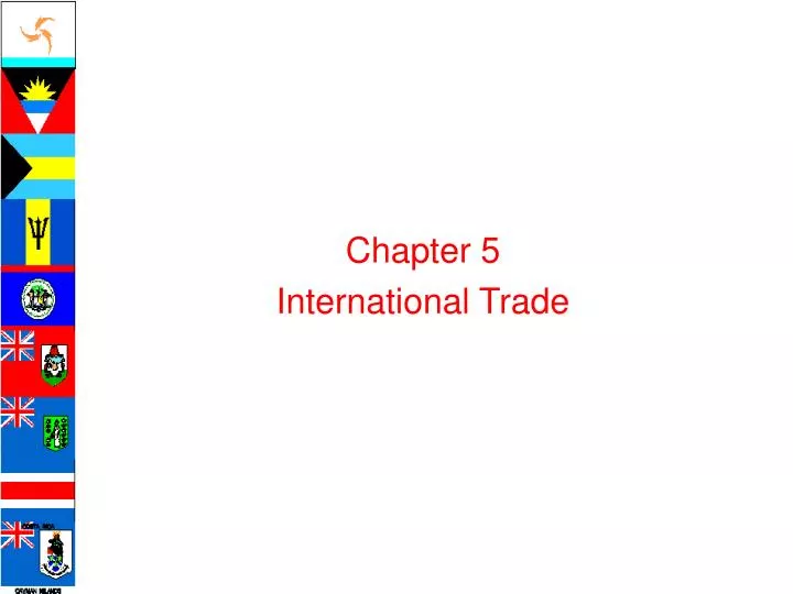 chapter 5 international trade