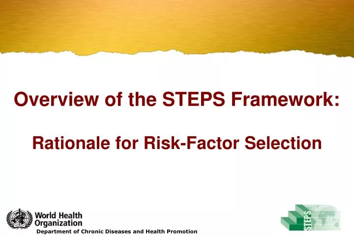 overview of the steps framework